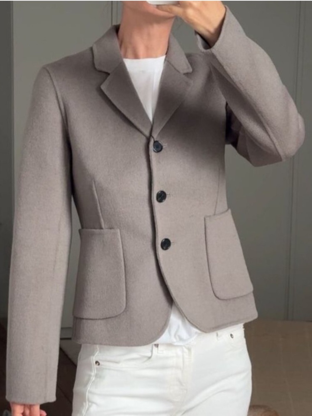 New ZARA Fitted Wool Blazer